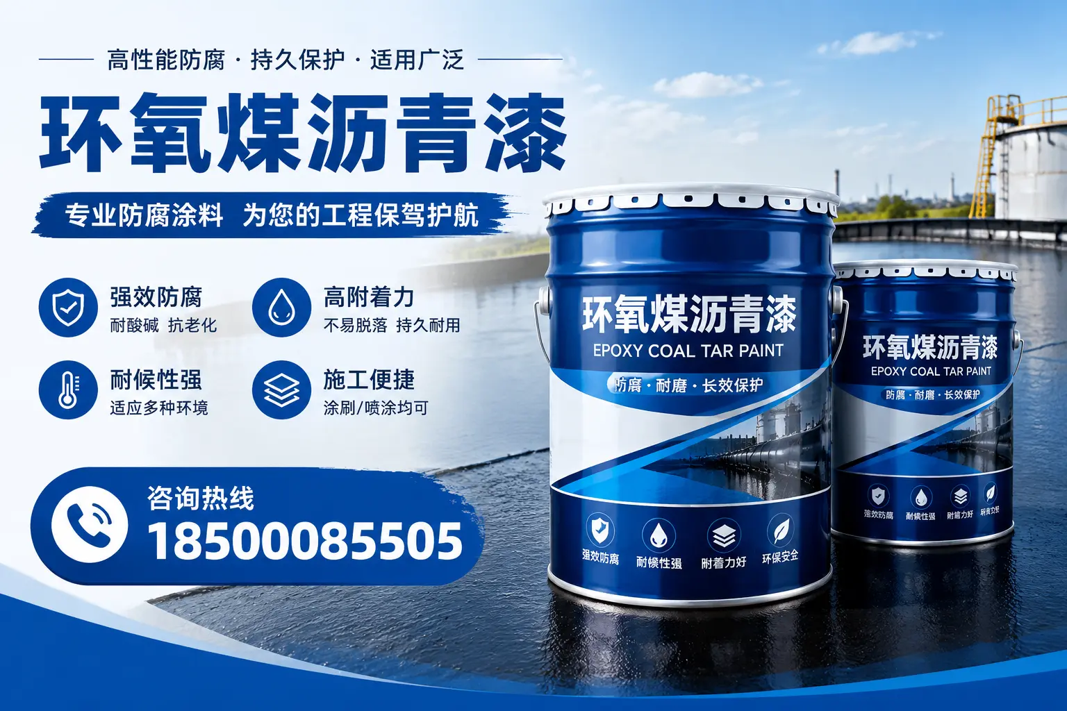 环氧煤沥青漆与其他漆类的比较,南充用户的选择依据