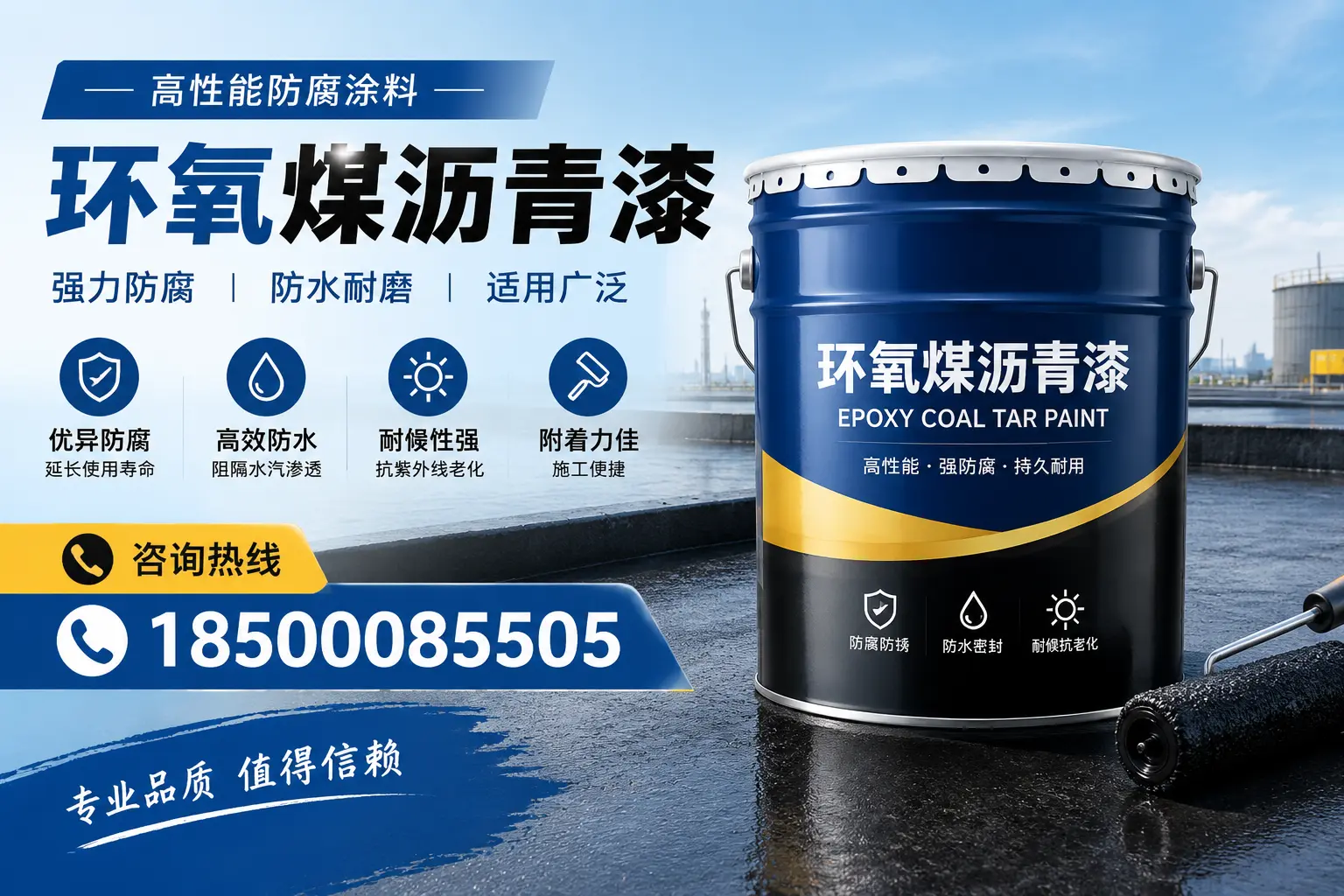 环氧煤沥青漆的主要成分与功能,南充用户深度了解